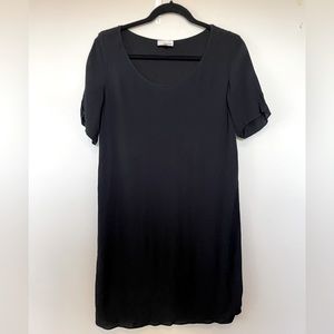Aritzia Wilfred black t-shirt dress